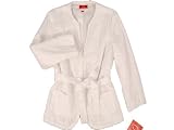 Oscar De La Renta Eyelet Lined Jacket