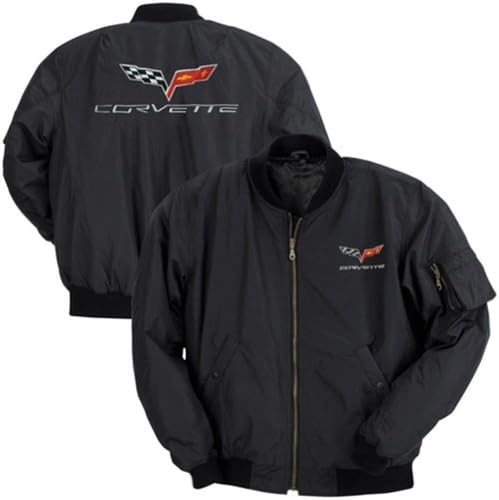 Corvette Aviator Jacket with C6 Logo : C6 - XX-Large