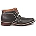 Ferro Aldo MFA-506008 Black Men's Round Toe Ankle Boots Shoes w/ Leather Lining