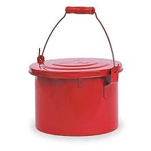 Eagle Galvanized Steel Bench Safety Can