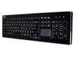 104Key Usb Wireless Touchpad Keyboard Blk Pc Ez Connect Tact Key