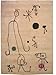 Homage to Miro: Personages - 100% wool area art rug