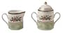 Fitz & Floyd Winter Holiday Sugar and Creamer Set