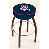 Arizona Wildcats 30 Single-ring Swivel Bar Stool with 4 Thick Seat