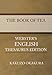The Book of Tea - Webster's English Thesaurus Edition (Kindle Edition)