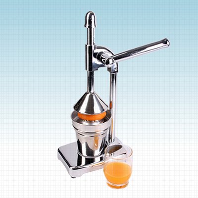 Saftpresse / Fruchtpresse / Zitruspresse verchromt 