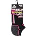 adidas Women's Climacool No Show Socks (2 Pack), One Size, Black/Shock Pink/Light Onix/Black-Onix Marl
