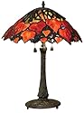 Quoizel Maple Leaf Tiffany 2 Light Table Lamp