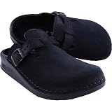 Tatami by Birkenstock Oklahoma Black Nubuk Clog Size: 39 Regular
