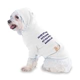 Never hit a man with glasses, hit him with a baseball bat Hooded T-Shirt for Dog or Cat X-Small (XS) White