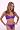 Sexy Purple Bikini by Ujena Halter Top Swimsuit AA A Cup XS Sizes: A-AA Cup / XS Bottom