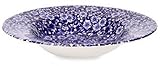 Queen s China Blue Calico Rim Soup, 8 1 2 Inch