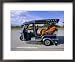 Buddhist Monk in a Tuk Tuk Taxi, Chiang Mai, Northern Thailand, Asia World Culture Framed Art Poster Print by Gavin Hellier, 22x18