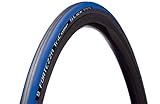 Vredestein Fortezza Tricomp Slick Bicycle Tire (Anthracite/Blue, 700 X 23)