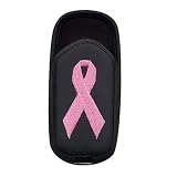 Breast Cancer Awarness Cell Phone Case - Black, Pink