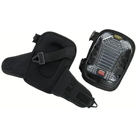 Custom LeatherCraft G350 Injected Gel Kneepads with Removable Caps by Custom Leather Craft