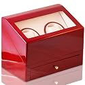 Steinhausen Dual Automatic Watch Winder Cherry-Wood #TM378E