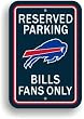 Set of 2 Set of 2 Buffalo Bills Plastic Parking Signs Set Of 2 - NFL
