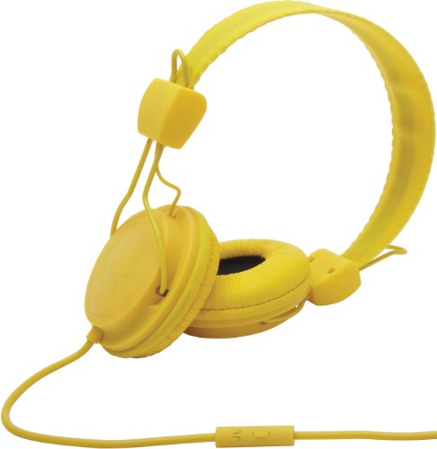 WeSC Matte Conga Dandelion Yellow OnEar-Kopfh&ouml;rer (inkl. Hands-Free Unit & Adapter f&uuml;r Son Preisvergleich