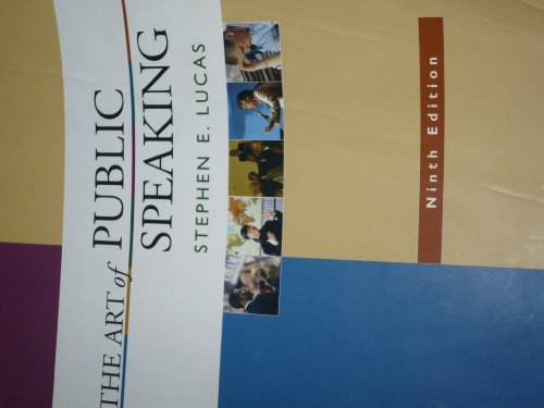 image of The Art of Public Speaking, 9th Edition