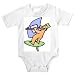 Onesie With Wind, Surfing, Brown, Sport, Bear