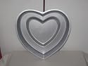 Vintage Wilton Double Layer / Tier Heart Cake Baking Pan 502-2695