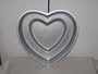 Wilton Double Tier Heart Two Tier Cake Pan (502-2695, 1982) Retired Collectible
