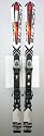Used Salomon X-Wing Fury Jr. 08-09 Kid's Snow Skis with Binding A