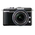 Olympus PEN E-PL1 12.3MP Live MOS Micro Four Thirds Interchangeable Lens Digital Camera with 14-42mm f/3.5-5.6 Zuiko Digital Zoom Lens (Black)