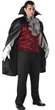 Plus Size Super Deluxe Classic Vampire Costume - Mens XXXL (54-56)