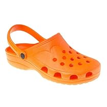 Beach Garden Clog, M - Womens 8-9, Mens 6-7, Tangerine