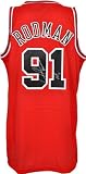 Mounted Memories Chicago Bulls Dennis Rodman Autographed Jersey