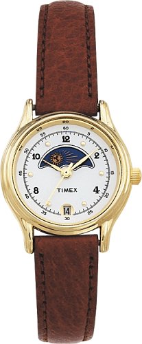 Timex Watches, Timex Women's Leather Moonphase Watch T27901, Womens Watches, Womens Timex Watches, Timex Womens Watches 