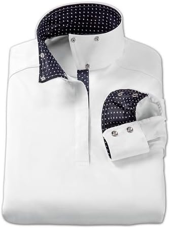 Tailored Sportsman Ladies Ice Fil Knit Placket Show Shirt I-Heart XXS