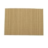 Bamboo Placemat/Sushi Rolling Mat - Brown, set of 4