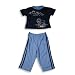 B.T. Kids - Toddler Boys Short Sleeved Pajama Set, Blue