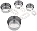 Hoffritz 4-Piece Stainless-Steel Measuring Cups