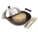 Keilen International Trends Nonstick Carbon-Steel 7-Piece Wok Set