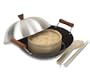 Keilen International Trends Nonstick Carbon-Steel 7-Piece Wok Set
