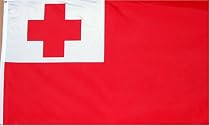 Tonga National Country Flag - 3 foot by 5 foot Polyester (New)
