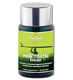 PureGels Milk Thistle Extract, Standardized to 80% Silymarin, 60 Soft Gels (Pack of 3)