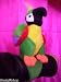 RUDE TALKING PARROT ADULT SOFT TOY POLLY