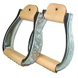 Shenandoah Modified Oxbow Engraved Stirrups - 5