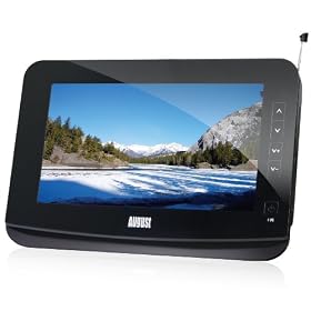 August DTV700B 7" Freeview TV Recorder & Multimedia Player with High Capacity Built-in Battery