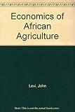 Economics of African agriculture