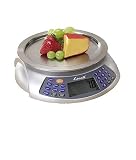 Cibo Nutritional Scale (Stainless/Blue) (10-1/2Lx10Wx4H)