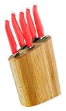 Furi Rachael Ray Gusto-Grip 6-Piece Bamboo Knife Block