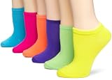 Rampage Womens 6 Pack No Show Neon Socks 41KBOvz8cvL. SL160 Rampage Womens 6 Pack No Show Neon Socks