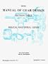 Manual of Gear Design: Helical and Spiral Gears