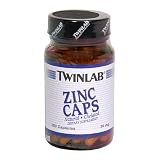 Twinlab Zinc Caps 30mg, 100 Capsules (Pack of 6)